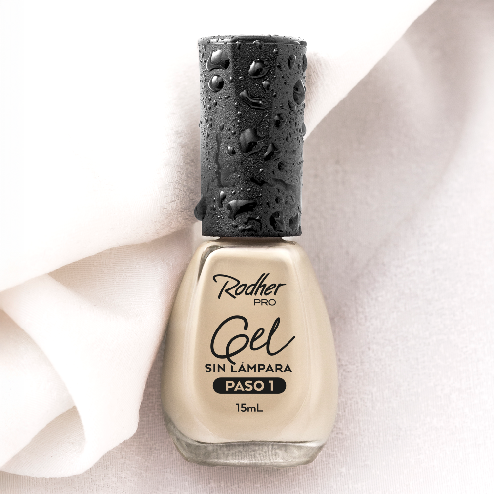 ESMALTE GEL SIN LÁMPARA BARCELONA X 15ML PASO 1