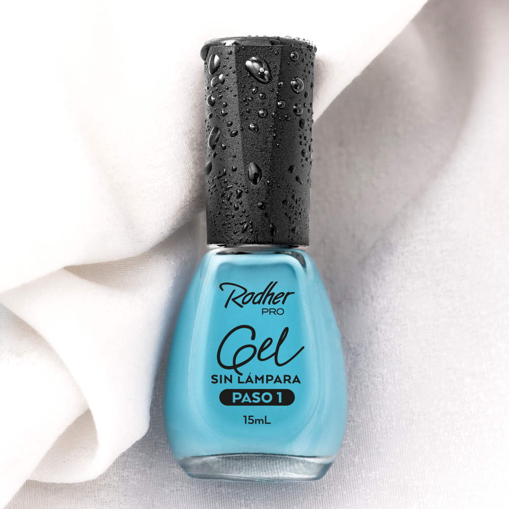 ESMALTE GEL SIN LÁMPARA IBIZA X 15ML PASO 1
