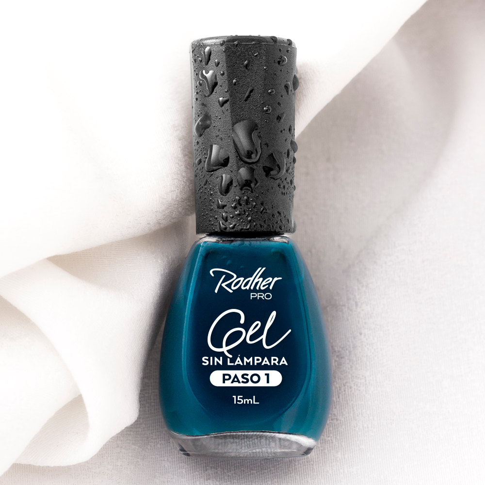 ESMALTE GEL SIN LÁMPARA MALIBÚ X 15ML PASO 1