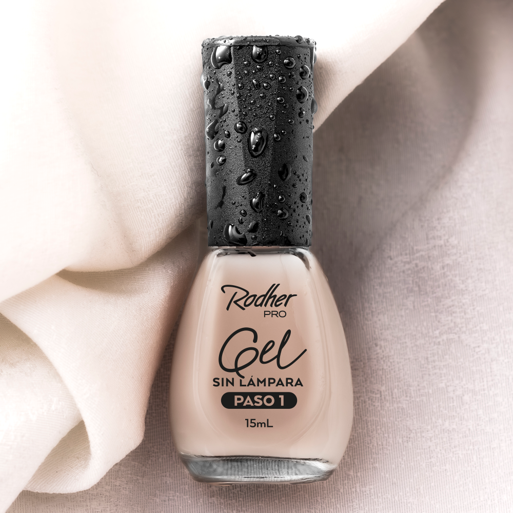 ESMALTE GEL SIN LÁMPARA MIAMI TRASLÚCIDO X 15ML PASO 1