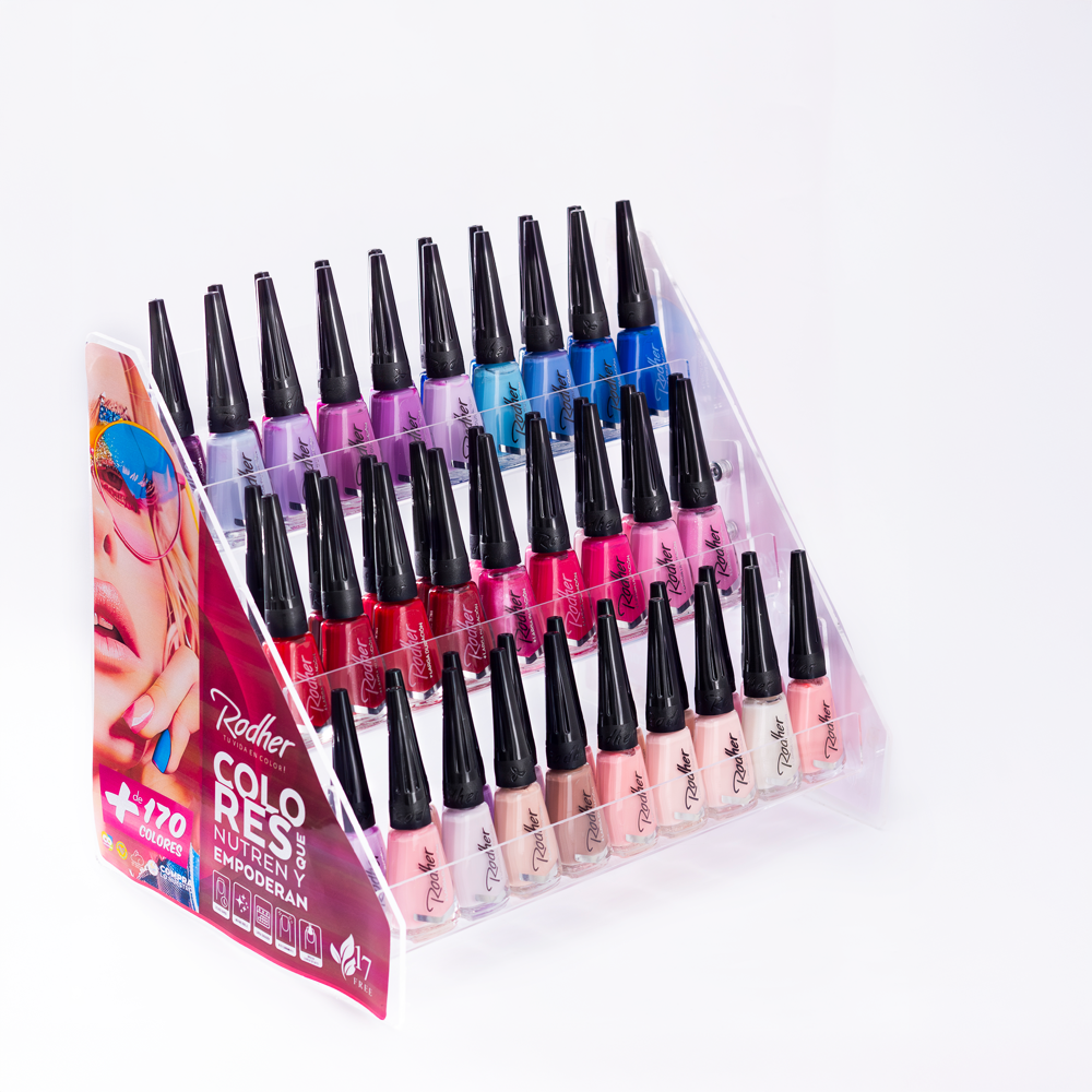 KIT EXHIBIDOR ESMALTE TRADICIONAL (SKU PK 825-1)